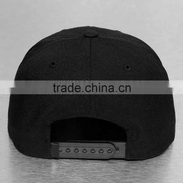 Custom Strapback Wholesale Flat Brim Brand 6 Panel Snapback Hat photo-4
