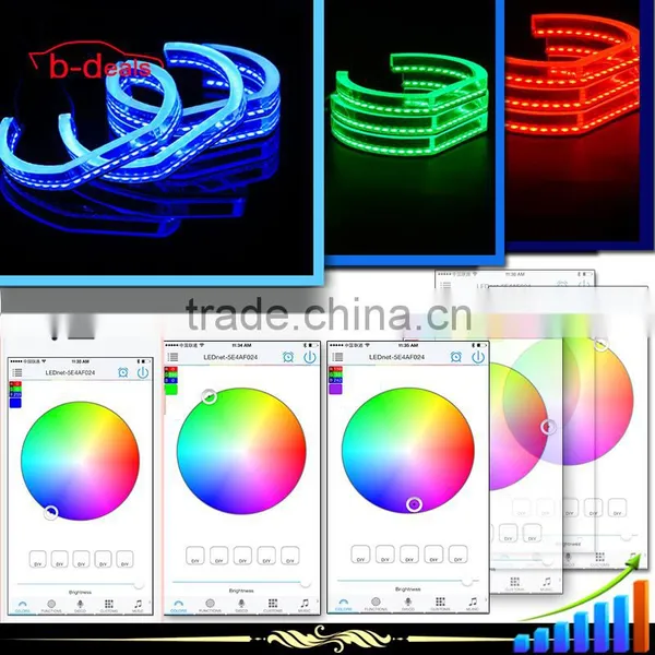 RGB LED 12V 24V Bluetooth remote LED Controller V2.0 Magic LED Light
