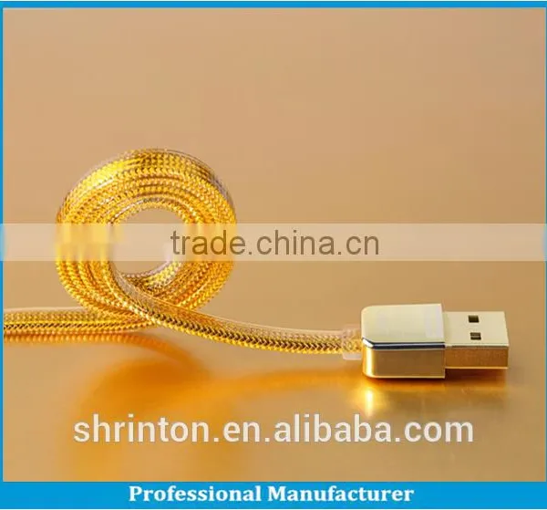 Remax TPE Copper Core 2.1A 100cm Data and Charge Gold Kingkong Micro Usb Cable photo-3