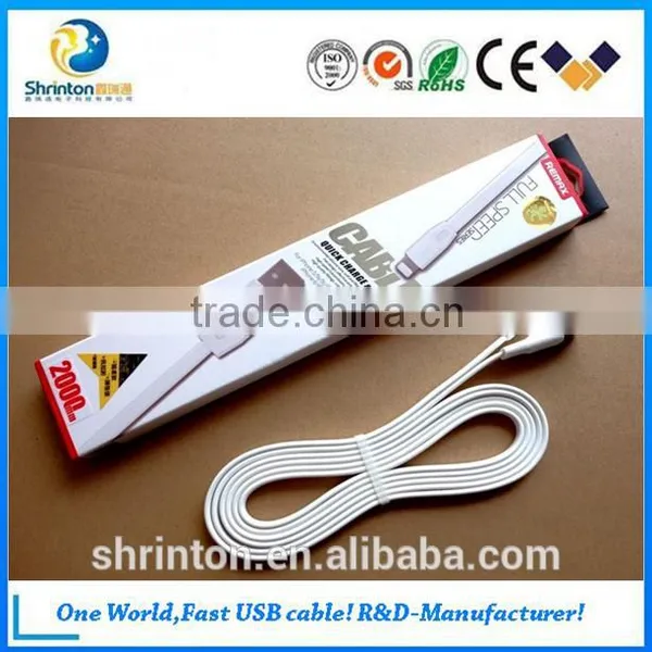 REMAX Brand USB Micro Cable Sync Cable For Iphone 6 5S Samsung HTC photo-4