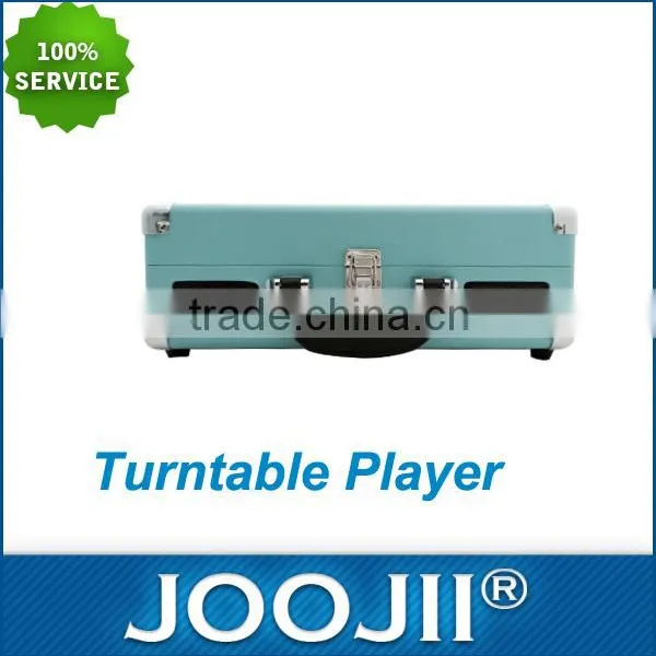 Built-in Rechargeable Lithium Battery 2000mAh 3 Speeds Turntable photo-3