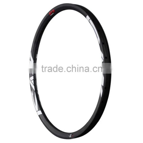 Rim 650B Carbon Clincher Bike MTB Tubeless Wheel 27.5er All Mountain Rims Stiffness photo-3