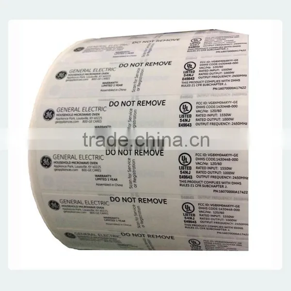 Custom Printing Adhesive Packaging Label photo-3