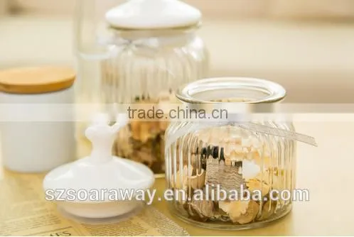 Glass Storage Glass Canister Jars for Dried Fruit Flower Tea / Glass Tea Tin / Glass Pot photo-2