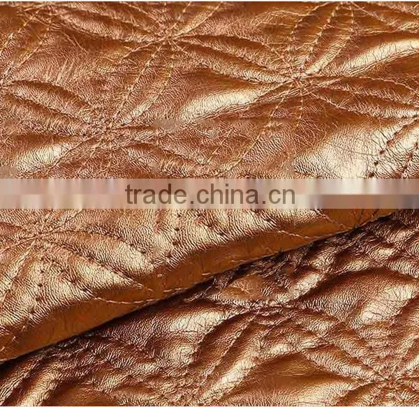 Flexible and Tough Waterproof Faux Leather Upholstery Fabric PVC Leather