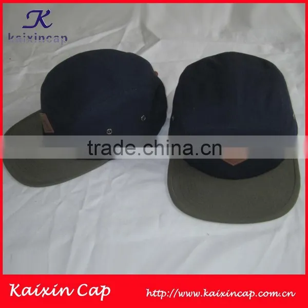 2014 King Queen Crown Fabric Cap/custom 5 Panel Camp Cap /pattern Cap / Snapback Cap/ OEM Custom Front Logo Patch Cap