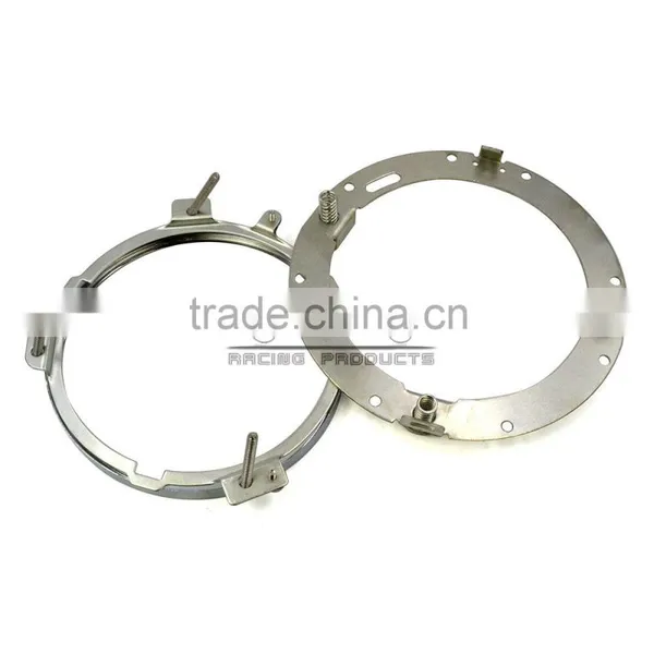 BJ-HGC-003 7" LED Headlight Mounting Ring Bracket For Harley Davidson Touring 1994-2013 photo-6