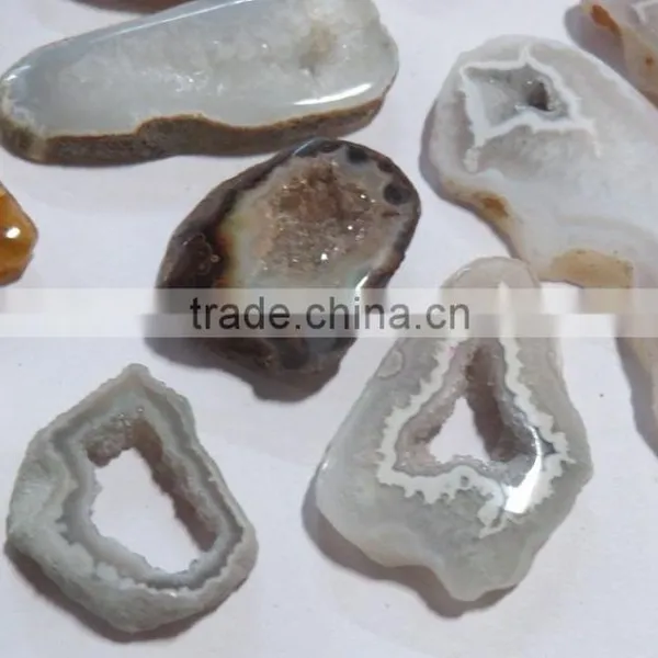 Solar Quartz Agate Slices photo-5