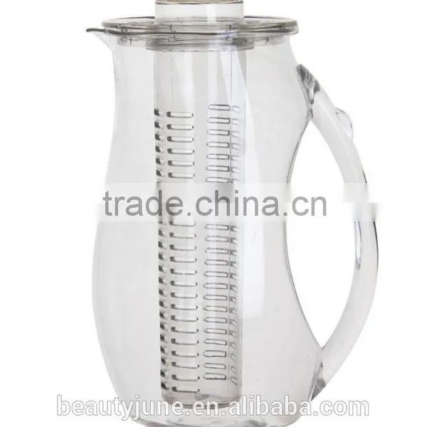 2015 New Products Fruit Infusion Pitcher/water Infuser Pitcher/ Fruit Infused Pitcher
