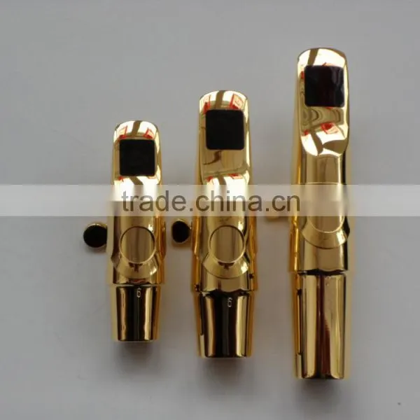 High Grade Metal Alto Saxophone Mouthpiece Size 5-7, Gold or Silver Plated photo-5