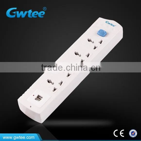 4 Gang Power Electric Floor Outlet Computer Socket