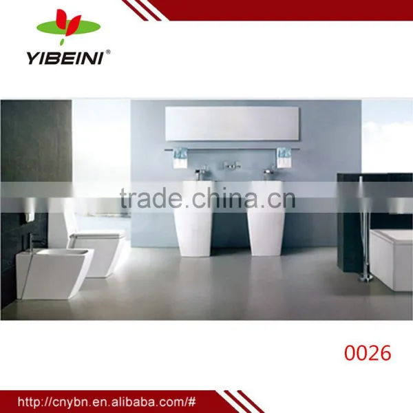 Sanitary Ware Ceramic Bathroom Design WC Toilet Set Manufacturer