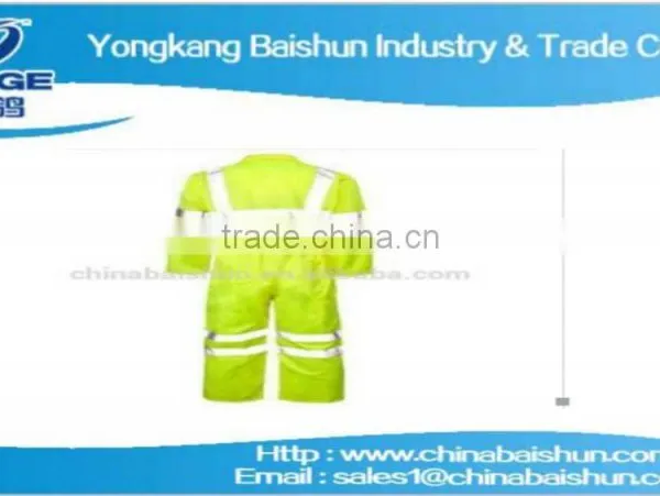 hi Quality Reflective Vest Jacket With Long Sleeve Made in Chinabaishun photo-2