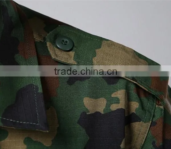 New Polygon Woodland Camo Polyester/ Cotton African Military Uniform photo-4