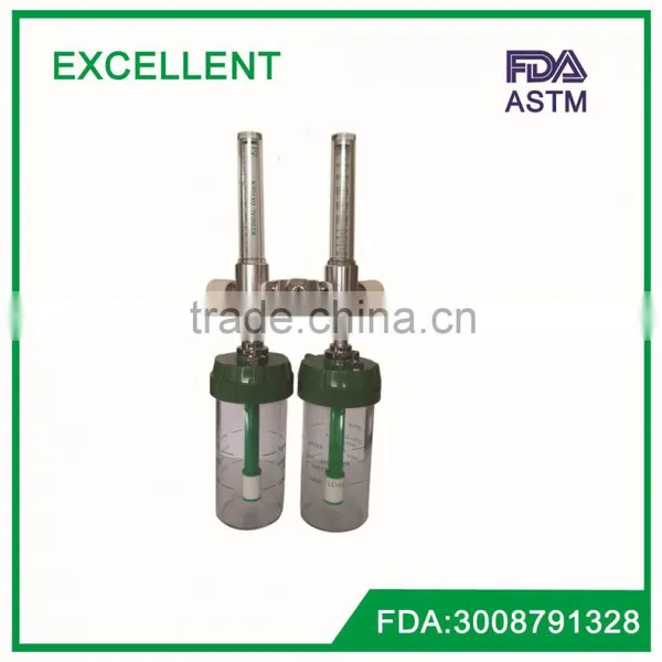 Tube Flowmeter With Humidifier Bottle /oxygen Flowmeter/slim Oxygen Flowmeter photo-2