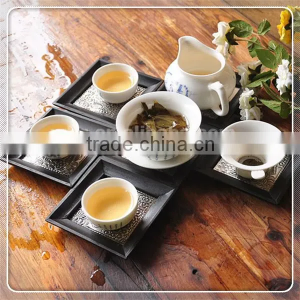 Round Wooden/Bamboo Cup Mats/Pads Set photo-5