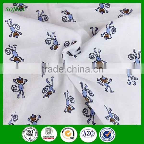 100% Cotton Muslin Swaddle Blanket Baby photo-4