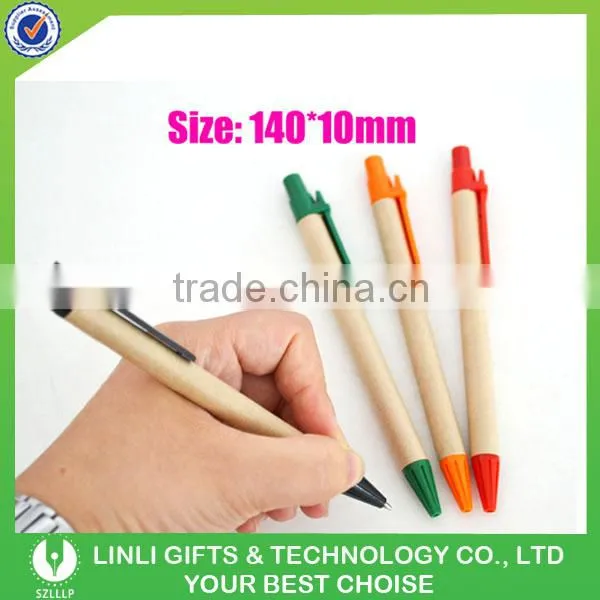Best Selling Brand Logo Paper Eco-friendly Pen photo-5