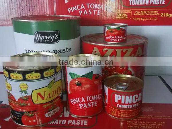 Good Quality Tomato Paste, Hot Sizes 70g ~ 3000g photo-5