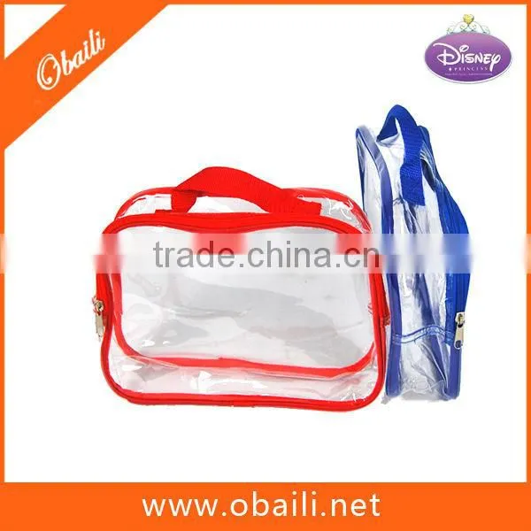 Clear PVC Mini Cosmetic Bag With Zipper
