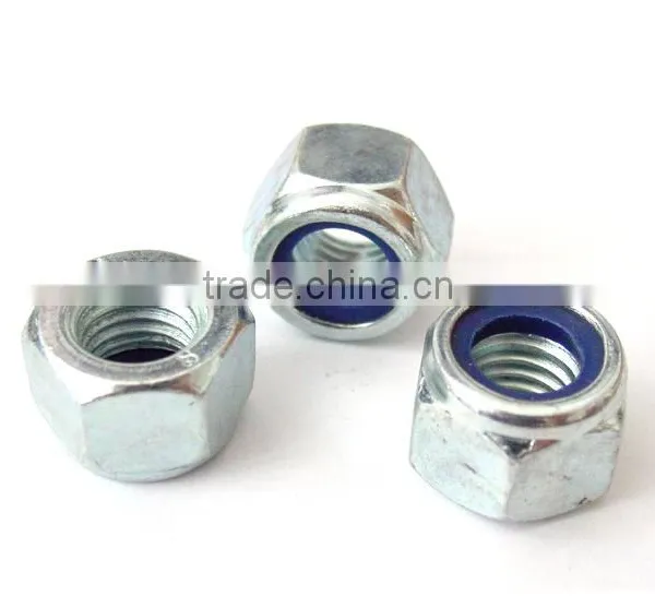 Nylon Insert Hex Nuts DIN934