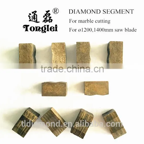 China Professional Manufacturer Fast Cutting Diamond Segment for Granite Marble Cutting