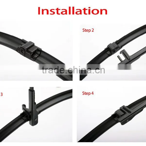 S570 Side Pin 5*22mm Wiper Arm Car Parts Rubber Refill E240 Windscreen Soft Wiper Blade photo-6