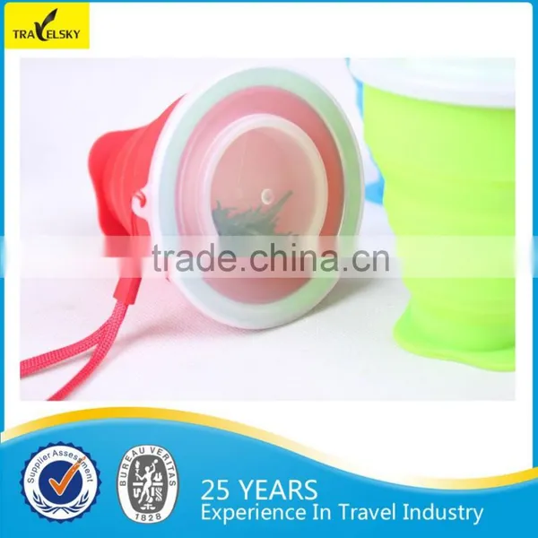 Travel Portable Silicone Folding Cup photo-5