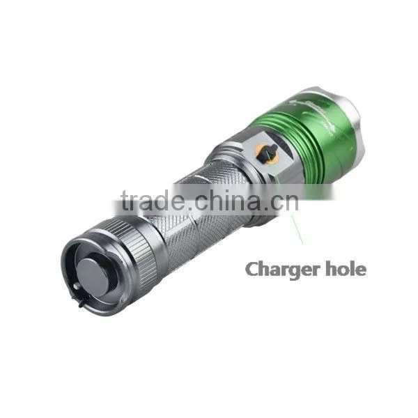 Best AC Charger UV / White LED Flashlight 1000lm Best LED Flashlight photo-3