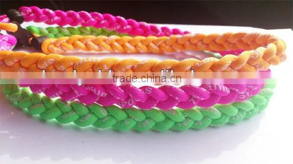 Triple Braided Titanium Cheap Sports Rope Necklace,thick Rope Necklace,cross Rope Necklace photo-6