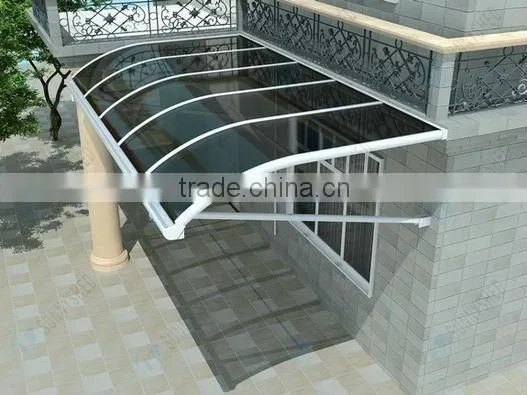 DIY Door Canopy Window Awning Polycarbonate Roof for Four Season photo-4