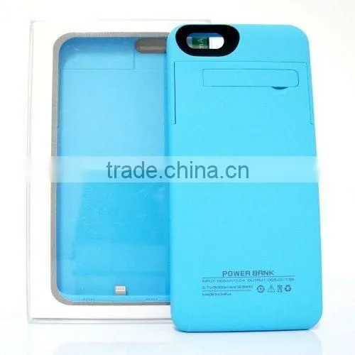 Colorful Rechargeable Charging Battery Case With Stand for IPhone 6 Plus 6s Plus photo-3