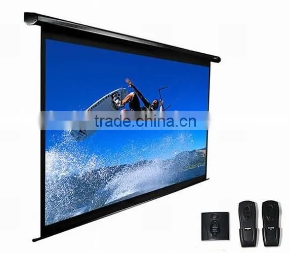 Projector Projection Manual Screen Wall Mounted Manual Screen photo-3