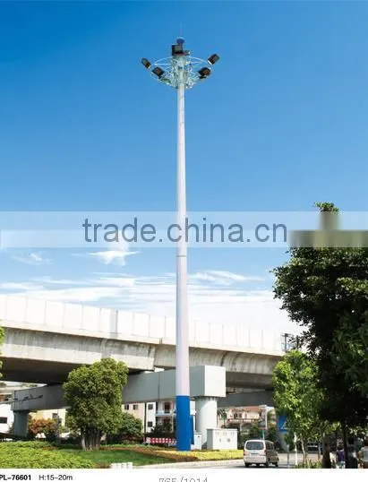 Powder Coating Surface Good Quality High Mast Pole Lighting on Sale photo-6