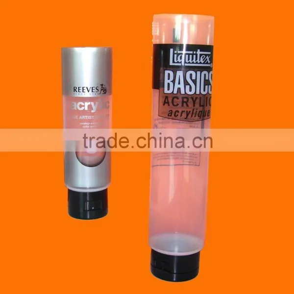 Flexible Empty Plastic Tube for Acrylic photo-2