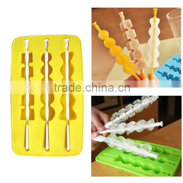 Sugar-coated Haws Shape 100% Food Grade Ice Cube Silicone photo-2