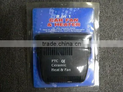 12V PORTABLE CERAMIC CAR TRUCK HEATER COOLING FAN