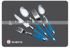 Plastic Handle Stainless Steel Cutlery Set photo-2
