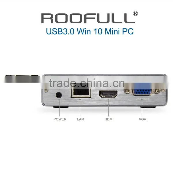 Windows 10 Ubuntu MINI PC K6A Cherry Trail Z8300 14nm 1.8G 64-bit Quad Core With VGA Windows TV Box photo-6
