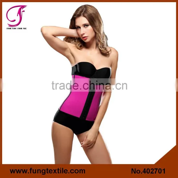 4027 Woman Sport Latex Plus Size Waist Training Corset photo-4