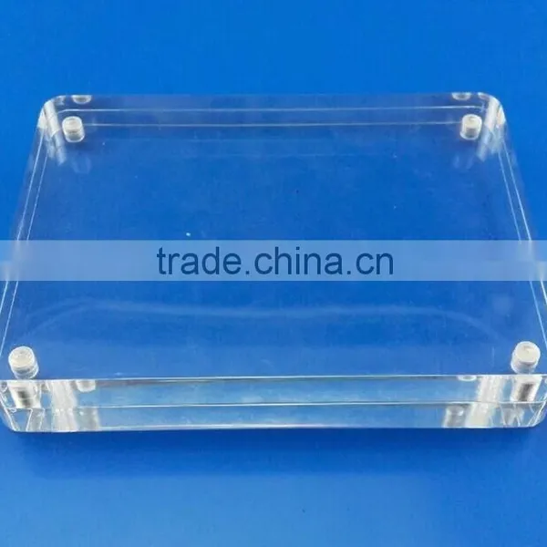 4 Sided Acrylic Magnetic Photo Frame,ISO Factory Product
