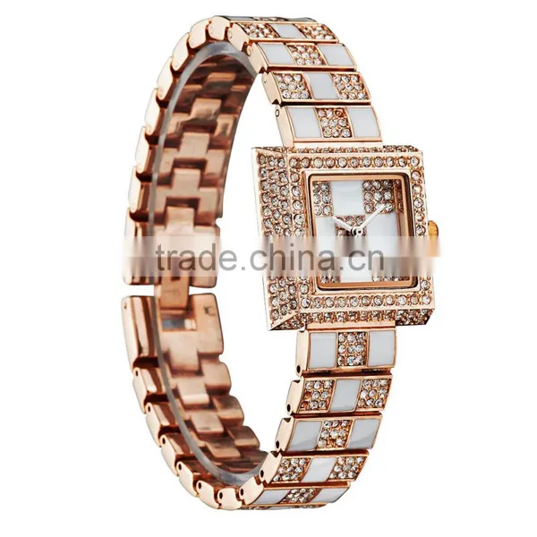 Kingsky KY068 Stylish Diamond Jewelry Fashion Wrist Watch Women photo-2