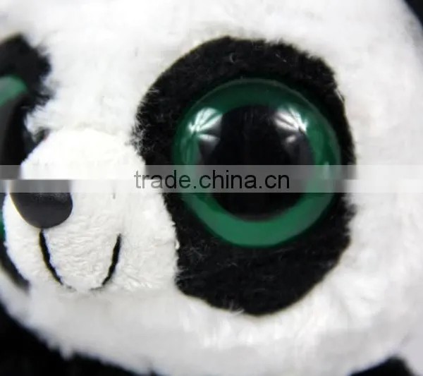 Luckiplus Hot Sale First Class Creative Green Eyes Pamda SafeTechnology Toy For Kids photo-6
