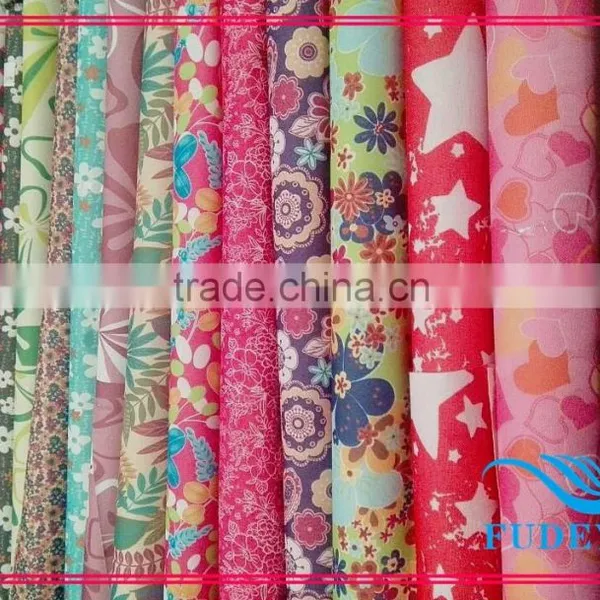 2016 New Style PU&PVC Coated 100% Polyester Printed Fabric photo-2