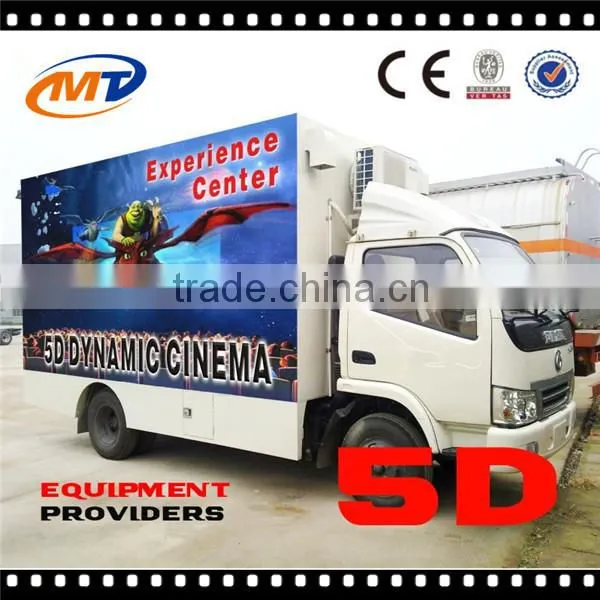 2015 New Amazing 5d Cinema Movie Simulator Mobile 5d 7d 9d Cinema Truck photo-3