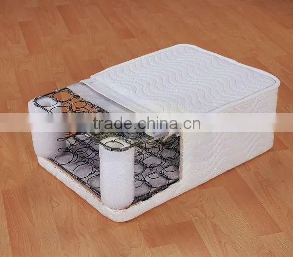 Box Spring, Solid Pallet Wood,Bonnell Spring Hotel Bed Base Kniting Fabric Wood Bed Base photo-4