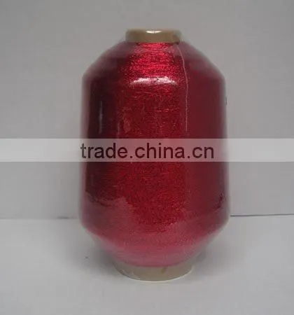 MX Type Red Metallic Yarn