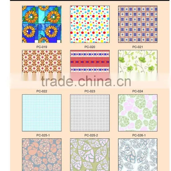 Color Printing Home Decor PVC Glass or Window Self Adhesive Foils photo-4