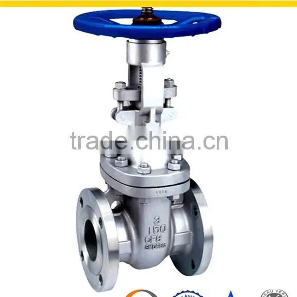 F304 Stainless Steel Handwheel Operated Rising Steam Gate Valve photo-5
