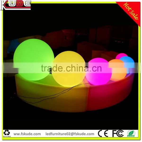 IP68 Waterproof Floating Led Light up Pool Ball/plastic Sphere Ball for Outdoor photo-5